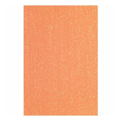 Papel laranja com brilho e textura