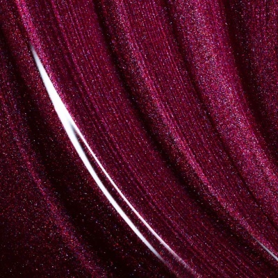 Verniz ou tinta vermelha brilho metálico com textura suave