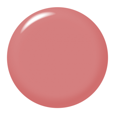 Botão circular rosa liso com brilho