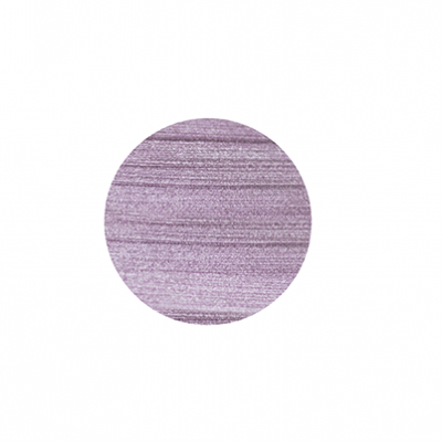 Produto circular lilás com textura riscada