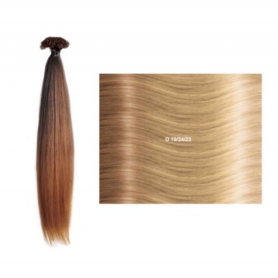 Extensões Lisas Ombré (55/60cm) com Queratina OL SHE Hair Extensions