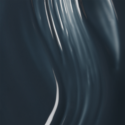 Superfície azul escuro brilhante com reflexos ondulados