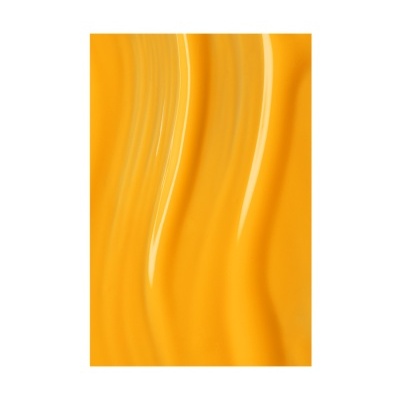 Superfície líquida laranja vibrante brilhante e ondulada