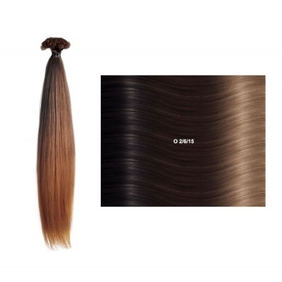 Extensões Lisas Ombré (55/60cm) com Queratina OL SHE Hair Extensions