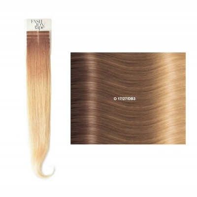 Extensões lisas (cm55/60) com adesivo Ombré OL | SHE Hair Extensions