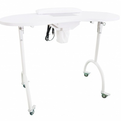 Weelko Mesa de Manicure Portátil com Aspiração Palmar