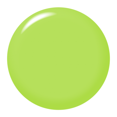 Bola verde lima brilhante