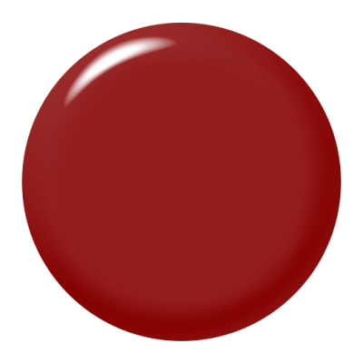 Bola de bilhar vermelha brilhante