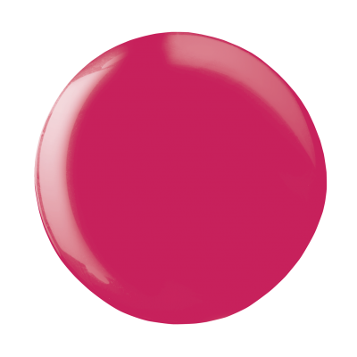 Amostra de verniz rosa brilhante