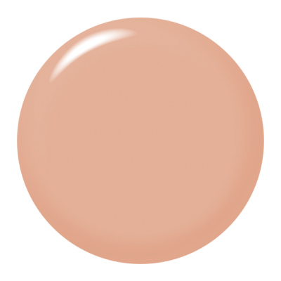 Esfera lisa bege com brilho