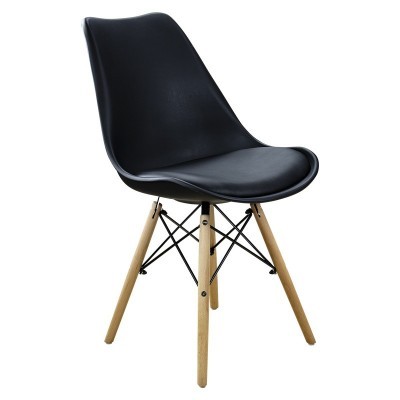 ItalianDesign CADEIRA NORDIC BLACK