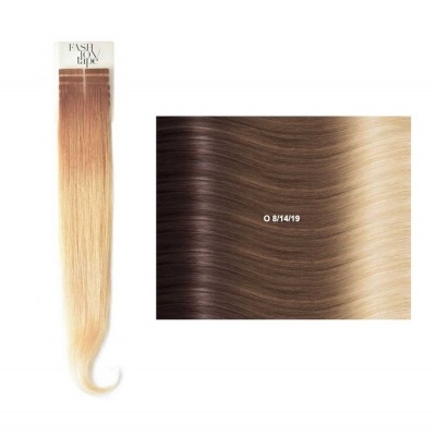 Extensões lisas (cm55/60) com adesivo Ombré OL | SHE Hair Extensions