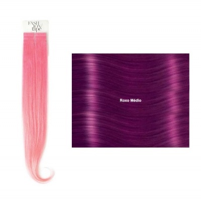 Extensões lisas (cm55/60) com adesivo Fantasy FL | SHE Hair Extensions