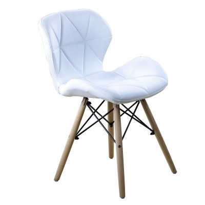 ItalianDesign CADEIRA EIFFEL QUILTED WHITE