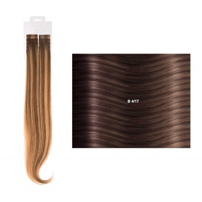 Extensões lisas (cm45/50) com adesivo Balayage BM | SHE Hair Extensions