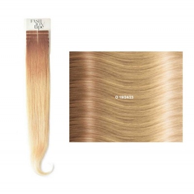 Extensões lisas (cm55/60) com adesivo Ombré OL | SHE Hair Extensions