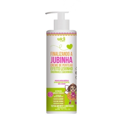 Widi Care Finalizando a Jubinha Efeito Levinho Creme De Pentear 300ml
