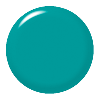 esmalte de unhas azul turquesa brilhante