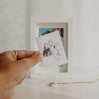 Combinado - Fotografia + Colar Personalizado