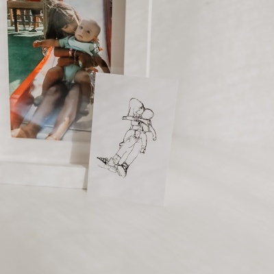 Combinado - Fotografia + Colar Personalizado