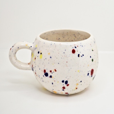 Chávena Salpicos - Branca