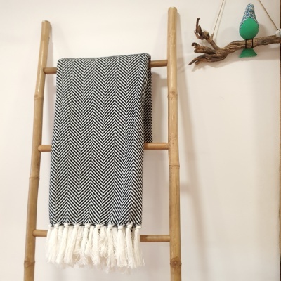 Manta Espinha - Preto