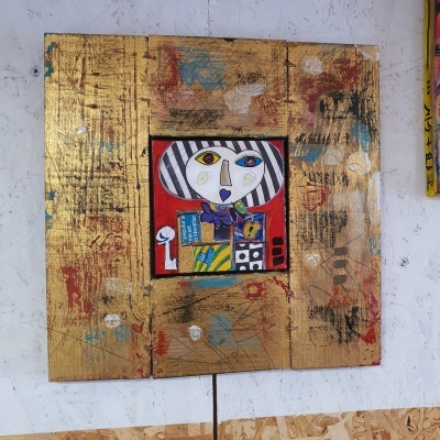 Pintura - La Nina Coca-Cola!!!