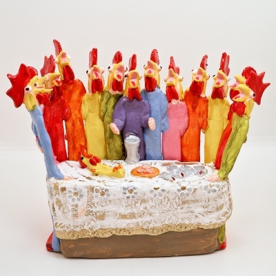 Última Ceia dos Galos - Figurado de Barcelos