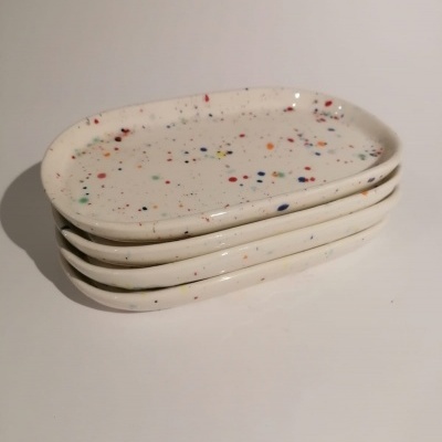 Travessa Salpicos - Branca