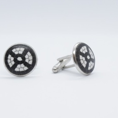 Botões de Punho Calçada Portuguesa