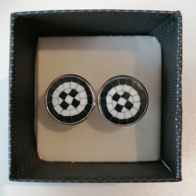 Botões de Punho Calçada Portuguesa