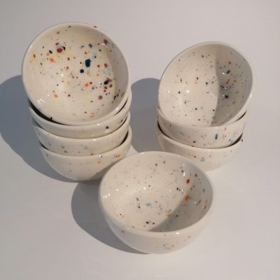 Tigela Salpicos - Branco