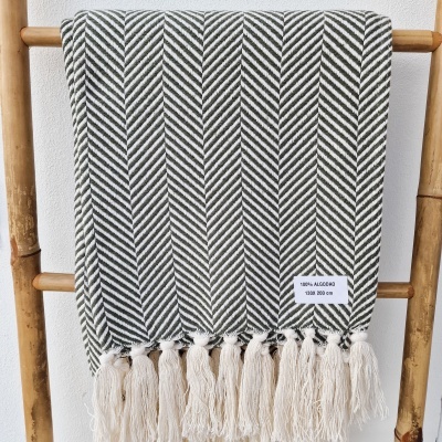 Manta Espinha - Verde Militar