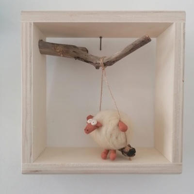 Ovelha no baloiço - Moldura