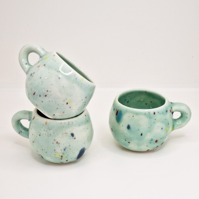 Chávena Salpicos - Verde