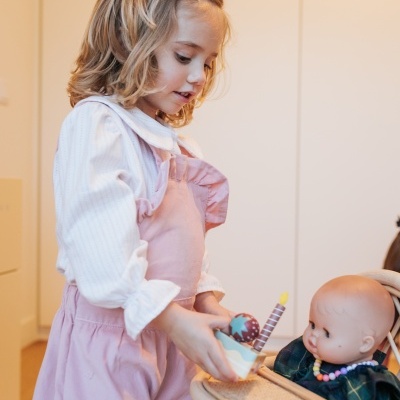 Jardineiras Rosa Velho