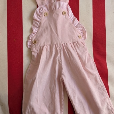 Jardineiras Rosa Babe