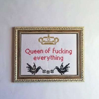 Tela QUEEN OF FUCKING EVERYTHING