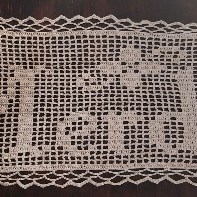 Naperon em Crochet MERDA