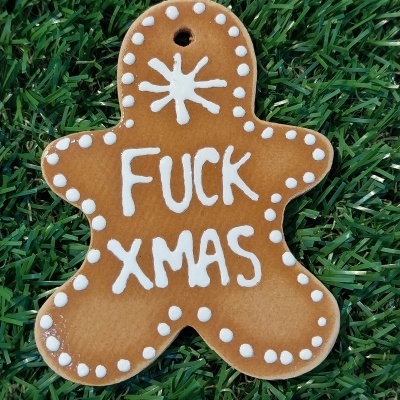 Boneco Fuck Xmas- terracota