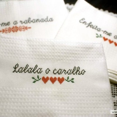 Panos Loiça* Panos do Pó*Aventais*Toalhas de WC