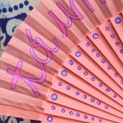 LEQUE SALMÃO DE MADEIRA  - Tá um calor do caralho !