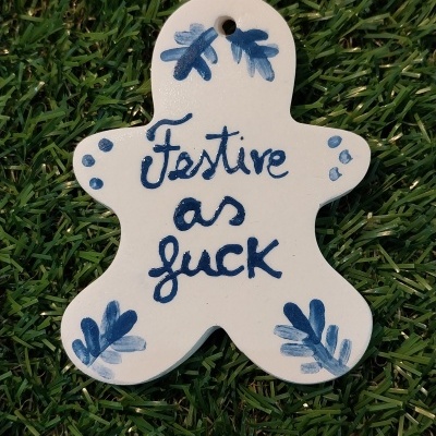 Boneco Festive as fuck