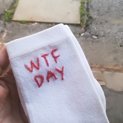 Meias personalizadas :)