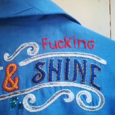 RISE & FUCKING SHINE- CAMISA