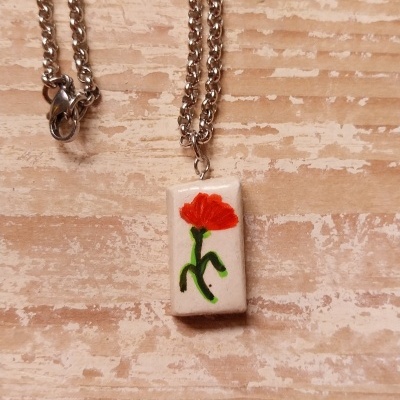 Colar "Cravo de Abril"