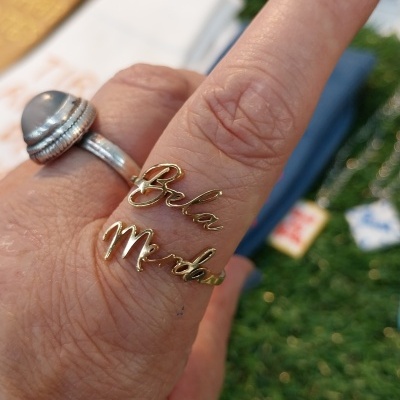 Bela Merda☆ ANEL DOURADO