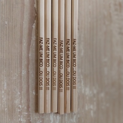 Lápis Faz-me um bico ...ou dois !