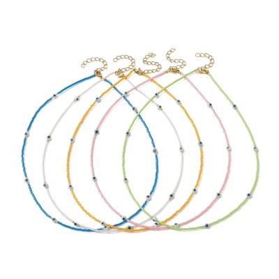 Colar Missangas Lucky Eyes