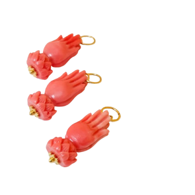 Pendente Praying Hands Flor Lótus